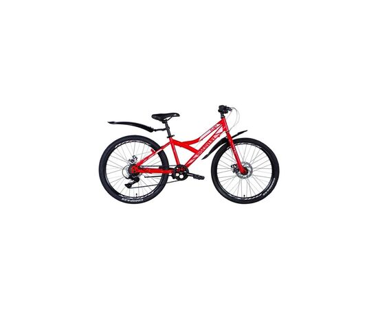 Велосипед Discovery Flint DD 24" 13" ST 2024 Червоний (OPS-DIS-24-346)
