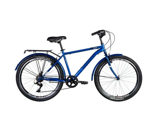 Велосипед Discovery Prestige Man Vbr 26" 18" ST 2024 Синій (OPS-DIS-26-586)