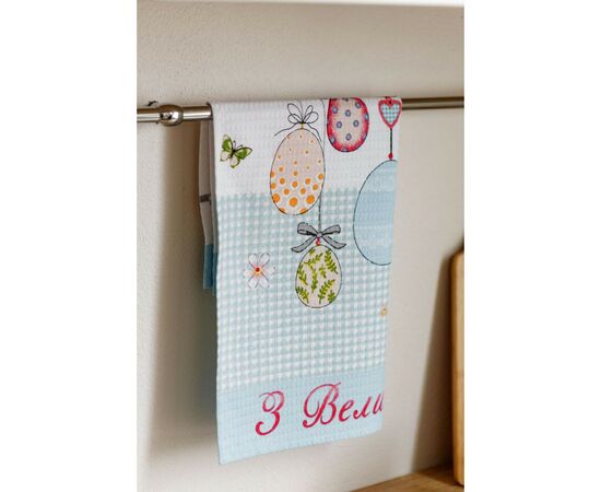 Полотенце Прованс вафельное Happy Easter 45х60 см (034611), изображение 3