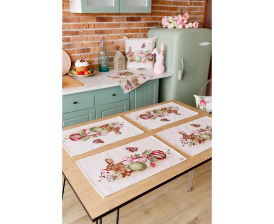 Серветка на стіл Прованс Великодня гобеленова Веснянка 30х50 см (034091), зображення 3
