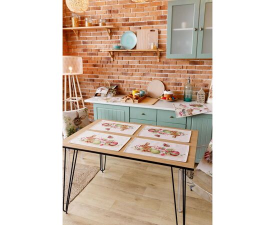 Серветка на стіл Прованс Великодня гобеленова Веснянка 30х50 см (034091), зображення 5