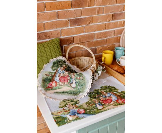 Салфетка на стол Прованс гобеленовая Поляна 30х50 см (034083), изображение 3