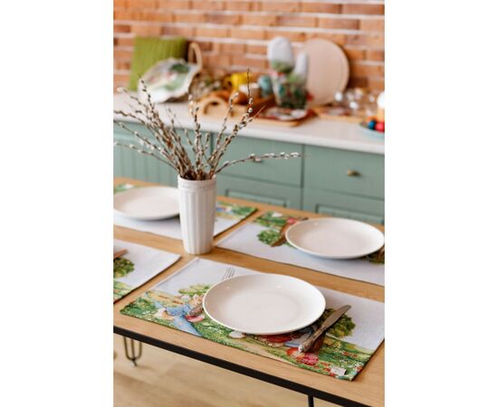 Салфетка на стол Прованс гобеленовая Поляна 30х50 см (034083), изображение 5