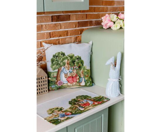 Салфетка на стол Прованс гобеленовая Поляна 30х50 см (034083), изображение 6