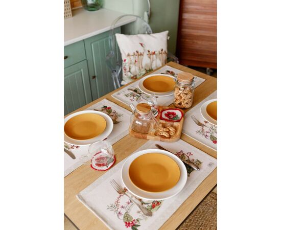 Салфетка на стол Прованс гобеленовая Гуси 30х50 см (034079), изображение 7 Салфетка на стол Прованс гобеленовая Гуси 30х50 см (034079), изображение 7