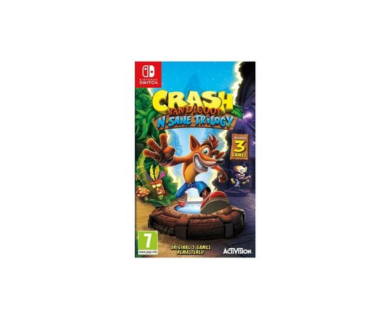 Игра Nintendo CRASH BANDICOOT N. SANE TRILOGY, картридж (1067544)
