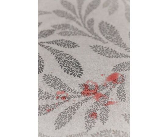 Скатерть Прованс непромокаемая Simfoni Серые листья на натюрель 220х136 см (033597), изображение 5 Скатерть Прованс непромокаемая Simfoni Серые листья на натюрель 220х136 см (033597), изображение 5