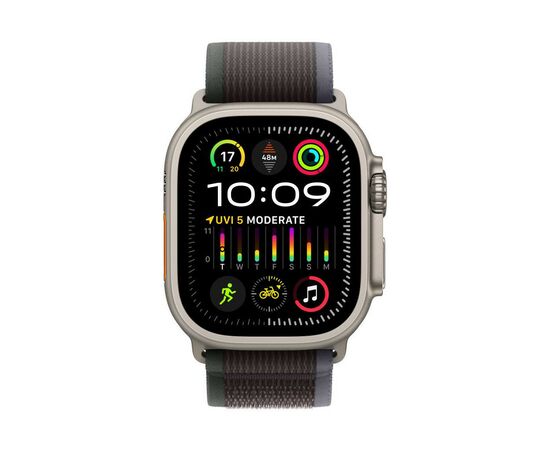 Ремешок для смарт-часов Apple 49mm Blue/Black Trail Loop - S/M (MT613ZM/A), изображение 3 Ремешок для смарт-часов Apple 49mm Blue/Black Trail Loop - S/M (MT613ZM/A), изображение 3