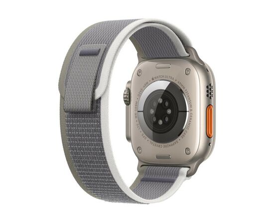 Ремешок для смарт-часов Apple 49mm Green/Gray Trail Loop - M/L (MT603ZM/A), изображение 5 Ремешок для смарт-часов Apple 49mm Green/Gray Trail Loop - M/L (MT603ZM/A), изображение 5