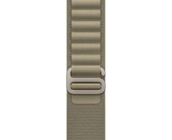 Ремешок для смарт-часов Apple 49mm Olive Alpine Loop - Medium (MT5U3ZM/A), изображение 2 Ремешок для смарт-часов Apple 49mm Olive Alpine Loop - Medium (MT5U3ZM/A), изображение 2