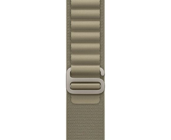 Ремешок для смарт-часов Apple 49mm Olive Alpine Loop - Small (MT5T3ZM/A), изображение 2 Ремешок для смарт-часов Apple 49mm Olive Alpine Loop - Small (MT5T3ZM/A), изображение 2