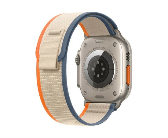 Ремешок для смарт-часов Apple 49mm Orange/Beige Trail Loop - S/M (MT5W3ZM/A), изображение 5 Ремешок для смарт-часов Apple 49mm Orange/Beige Trail Loop - S/M (MT5W3ZM/A), изображение 5