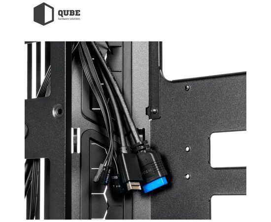Корпус Qube F-TANK Black (FTANK_F1BU3), изображение 8 Корпус Qube F-TANK Black (FTANK_F1BU3), изображение 8