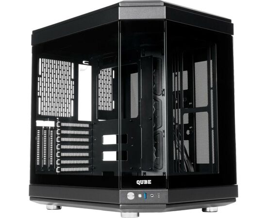 Корпус Qube F-TANK Black (FTANK_F1BU3)