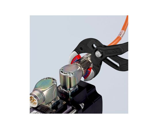 Ключ KNIPEX трубный переставной с пластиковой накладкой (81 11 250), изображение 2 Ключ KNIPEX трубный переставной с пластиковой накладкой (81 11 250), изображение 2