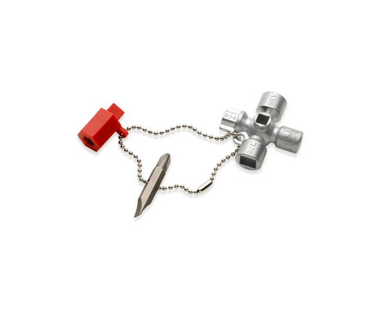 Ключ KNIPEX для электрошкафов (00 11 02), изображение 3 Ключ KNIPEX для электрошкафов (00 11 02), изображение 3