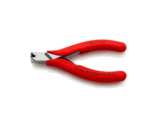 Кусачки KNIPEX торцевые для электроники (64 11 115)
