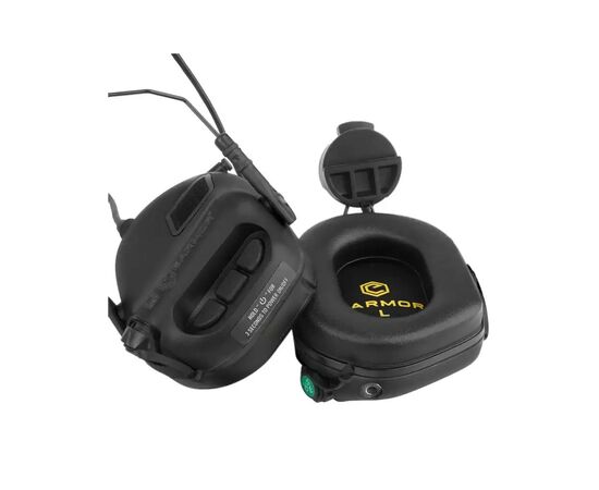 Наушники для стрельбы Earmor M31H Black (сумісні з ARC Rail ) (M31H-ARC-BK), изображение 2 Наушники для стрельбы Earmor M31H Black (сумісні з ARC Rail ) (M31H-ARC-BK), изображение 2