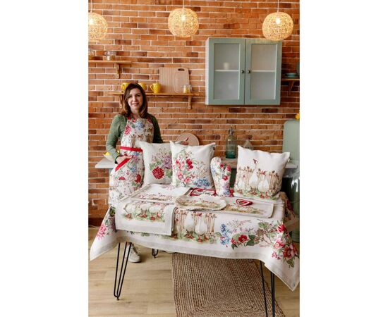 Наволочка Прованс гобеленовая декоративная Букет цветов 45х45 см (034211), изображение 4 Наволочка Прованс гобеленовая декоративная Букет цветов 45х45 см (034211), изображение 4