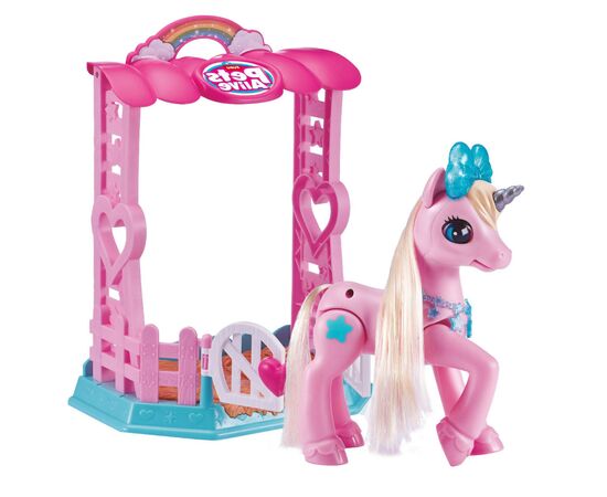 Интерактивная игрушка Pets & Robo Alive S2 Волшебный единорог в домике (9545), изображение 3 Интерактивная игрушка Pets & Robo Alive S2 Волшебный единорог в домике (9545), изображение 3