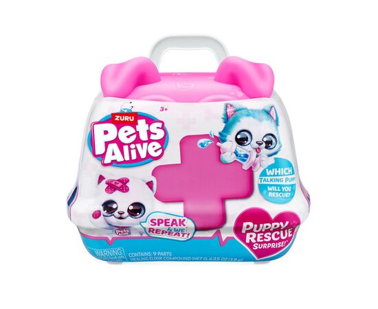 Интерактивная игрушка Pets & Robo Alive набор-сюрприз Pet Shop Surprise S3 Повторюшка-доктор (9540)