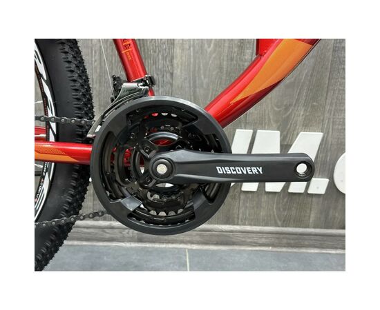 Велосипед Discovery Canyon AM DD 26" 17.5" ST 2024 Червоний (OPS-DIS-26-609), изображение 6 Велосипед Discovery Canyon AM DD 26" 17.5" ST 2024 Червоний (OPS-DIS-26-609), изображение 6