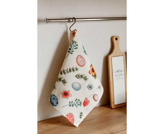 Полотенце Прованс Пасхальное вафельное Красочная Пасха 33х60 см (034630), изображение 2