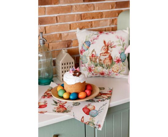 Салфетка на стол Прованс Пасхальная гобеленовая Злагода 40х40 см (034345), изображение 2