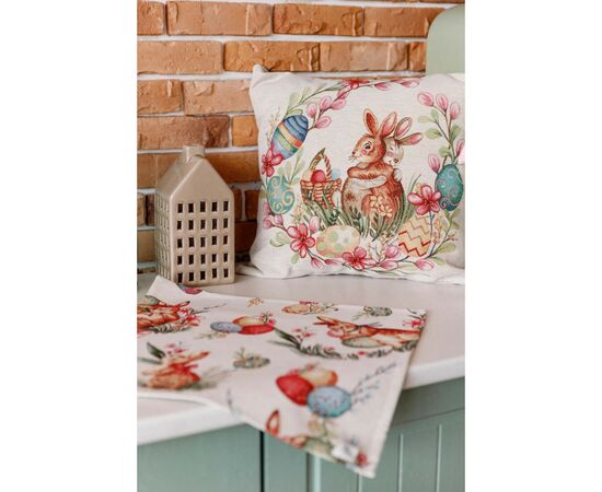 Салфетка на стол Прованс Пасхальная гобеленовая Злагода 40х40 см (034345), изображение 4