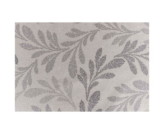 Скатерть Прованс непромокаемая Simfoni Серые листья на натюрель 180х136 см (033559), изображение 3