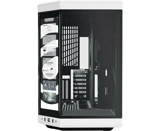 Корпус Hyte Y70 TOUCH Black-White (CS-HYTE-Y70-BW-L), изображение 2 Корпус Hyte Y70 TOUCH Black-White (CS-HYTE-Y70-BW-L), изображение 2