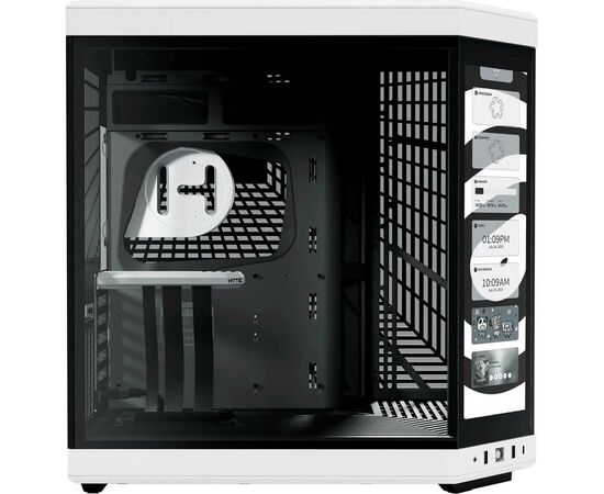 Корпус Hyte Y70 TOUCH Black-White (CS-HYTE-Y70-BW-L), изображение 3 Корпус Hyte Y70 TOUCH Black-White (CS-HYTE-Y70-BW-L), изображение 3