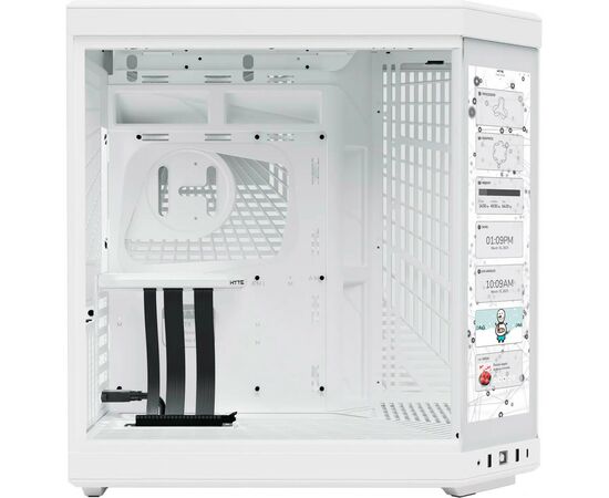 Корпус Hyte Y70 TOUCH White (CS-HYTE-Y70-WW-L), изображение 3 Корпус Hyte Y70 TOUCH White (CS-HYTE-Y70-WW-L), изображение 3