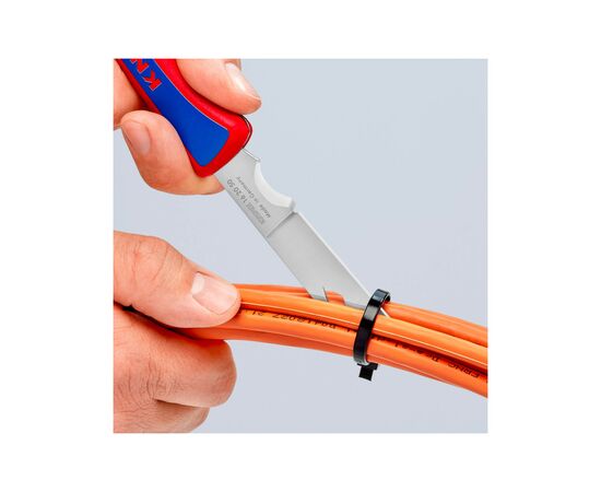 Нож монтажный KNIPEX электрика складной (16 20 50 SB), изображение 5 Нож монтажный KNIPEX электрика складной (16 20 50 SB), изображение 5
