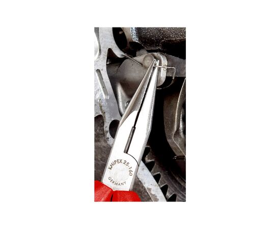 Плоскогубцы KNIPEX круглогубцы с режущими кромками (25 02 160), изображение 5 Плоскогубцы KNIPEX круглогубцы с режущими кромками (25 02 160), изображение 5