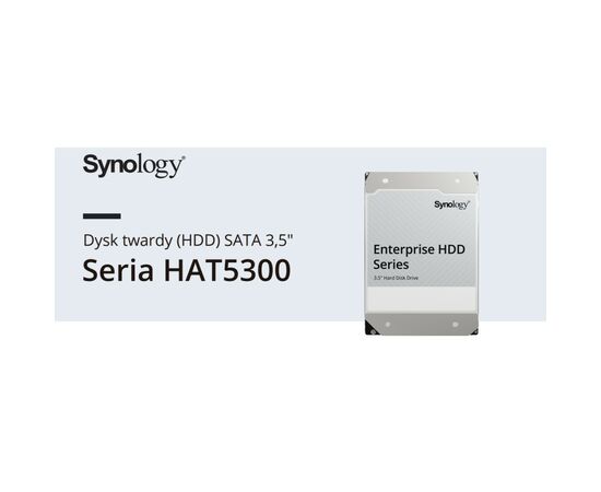 Жесткий диск для сервера Synology 3.5" 4TБ SATA 7200 (HAT5300-4T), изображение 4 Жесткий диск для сервера Synology 3.5" 4TБ SATA 7200 (HAT5300-4T), изображение 4