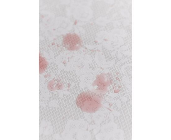 Скатерть Прованс непромокаемая Simfoni Кружево на белом 120х136 см (033533), изображение 4