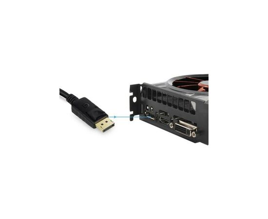 Переходник DisplayPort Male to HDMI 4K Ultra HD Female ST-Lab (U-996-4K), изображение 11 Переходник DisplayPort Male to HDMI 4K Ultra HD Female ST-Lab (U-996-4K), изображение 11