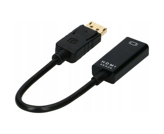 Переходник DisplayPort Male to HDMI 4K Ultra HD Female ST-Lab (U-996-4K), изображение 4 Переходник DisplayPort Male to HDMI 4K Ultra HD Female ST-Lab (U-996-4K), изображение 4