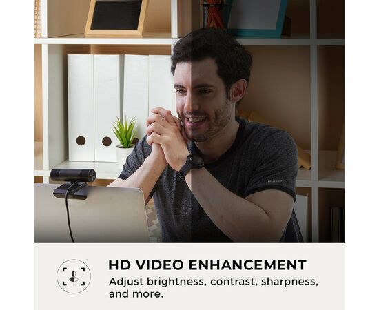 Веб-камера AVerMedia Live Streamer CAM PW315 Full HD Black (40AAPW315AVV), изображение 8 Веб-камера AVerMedia Live Streamer CAM PW315 Full HD Black (40AAPW315AVV), изображение 8