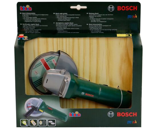 Игровой набор Bosch Угловая шлифовальная машина (8426), изображение 7 Игровой набор Bosch Угловая шлифовальная машина (8426), изображение 7