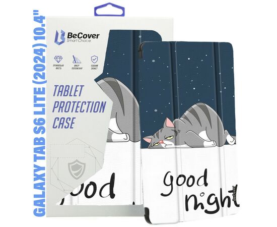 Чехол для планшета BeCover Smart Case Samsung Tab S6 Lite (2024) 10.4" P620/P625/P627 Good Night (710829)