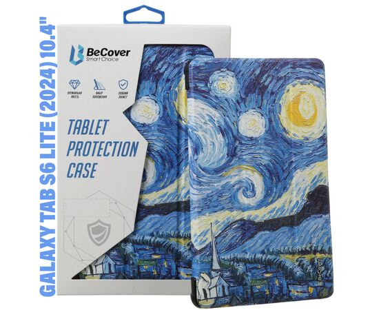 Чехол для планшета BeCover Smart Case Samsung Tab S6 Lite (2024) 10.4" P620/P625/P627 Night (710830)