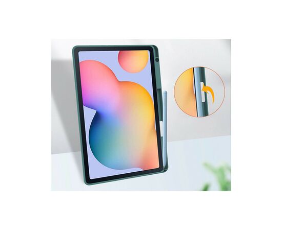 Чехол для планшета BeCover Soft Edge Stylus Mount Samsung Tab S6 Lite (2024) 10.4" P620/P625/P627 Dark Green (710838), изображение 7 Чехол для планшета BeCover Soft Edge Stylus Mount Samsung Tab S6 Lite (2024) 10.4" P620/P625/P627 Dark Green (710838), изображение 7