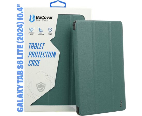 Чохол до планшета BeCover Soft Edge Stylus Mount Samsung Tab S6 Lite (2024) 10.4" P620/P625/P627 Dark Green (710838)