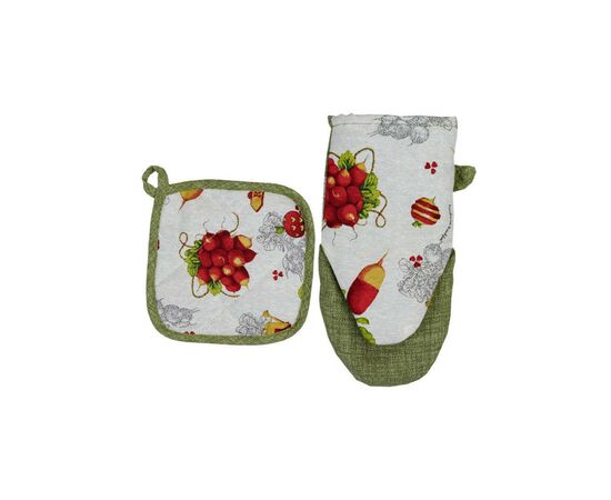 Кухонная прихватка Прованс Radish 20x20 см (032944), изображение 2 Кухонная прихватка Прованс Radish 20x20 см (032944), изображение 2