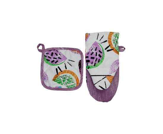 Кухонная прихватка Прованс Violet cherries 20x20 см (032948), изображение 2 Кухонная прихватка Прованс Violet cherries 20x20 см (032948), изображение 2