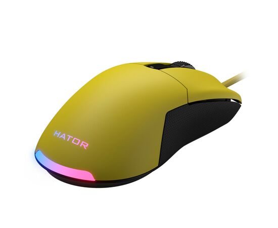 Мишка Hator Pulsar 2 USB Yellow (HTM-512), зображення 3 Мишка Hator Pulsar 2 USB Yellow (HTM-512), зображення 3