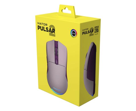 Мишка Hator Pulsar 2 USB Lilac (HTM-514), зображення 6 Мишка Hator Pulsar 2 USB Lilac (HTM-514), зображення 6