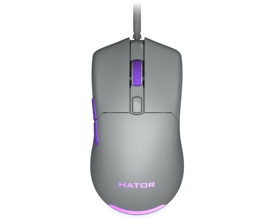 Мышка Hator Pulsar 2 Pro USB Titanium (HTM-526)